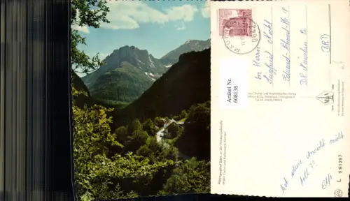 608138,Kötschach-Mauthen Alpengasthof Eder a. d. Plöckenpaßstraße geg. Celon u. Kellerwand