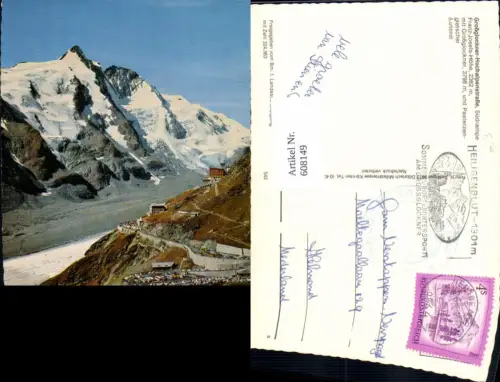 608149,Großglockner Hochalpenstraße Südrampe Franz-Josefs-Höhe Heiligenblut a. Großglockner