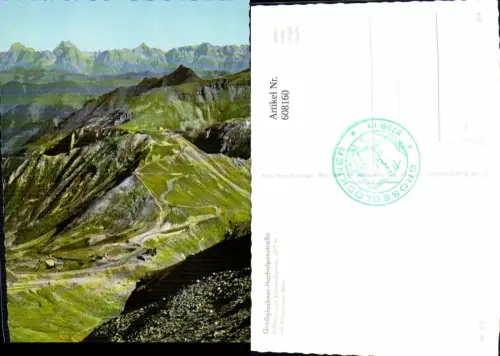 608160,Foto Ak Großglockner Hochalpenstraße Heiligenblut a. Großglockner Auffahrt Edelweißspitze