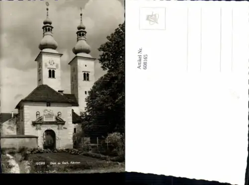 608165,Foto Ak Dom zu Gurk Ansicht Kirche pub Foto Rhomberg 10599