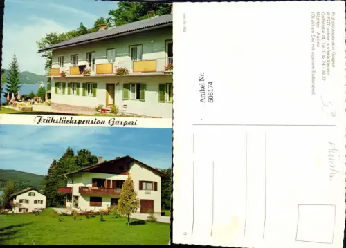 608174,Mehrbild Ak Velden a. Wörthersee Frühstückspension Gasperi