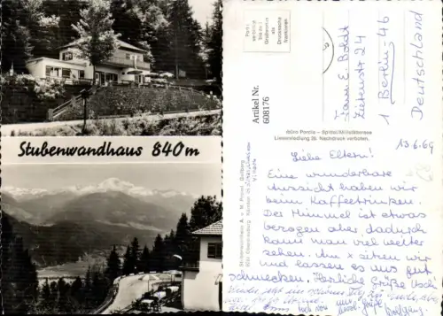 608176,Mehrbild Ak Oberdrauburg Stubenwandhaus