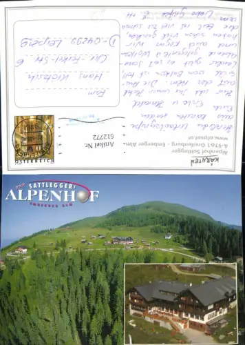 612772,Mehrbild Ak Greifenburg Emberger Alm Alpenhof Sattlegger