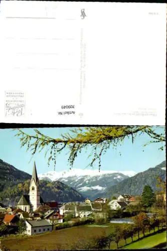 709049 Obervellach a. d. Tauernbahn mit den Hohen Tauern