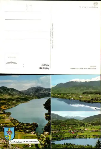 709067 Fliegeraufnahme Seeboden am Millstättersee pub Alpine Luftbild 7