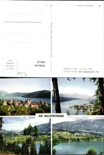 709122 Mehrbild AK Millstatt Millstättersee Seeboden