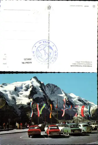 709125 Großglockner Hochalpenstraße Heiligenblut Parkplatz Freiwandeck VW Käfer