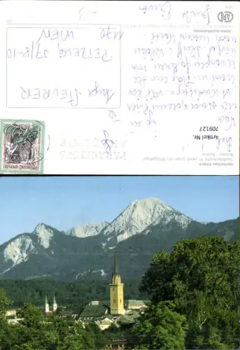 709127 Villach Stadtpfarrkirche St Jakob geg. d. Mittagskogel