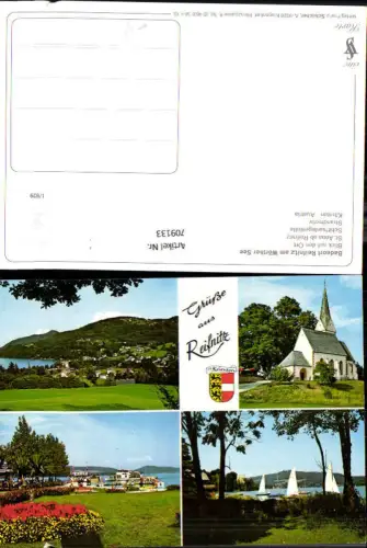 709133 Mehrbild AK Reifnitz a. Wörthersee St Anna ob Reifnitz Schiffsanlegestelle Strandmotiv