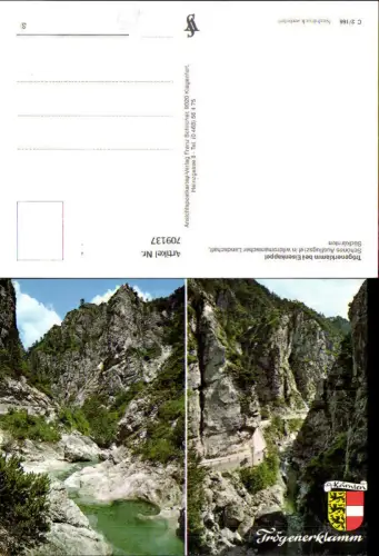 709137 Mehrbild AK Trögenerklamm b. Eisenkappel