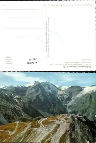709156 Großglockner Hochalpenstraße Parkplatz Edelweißspitze mit Fuscher Törl