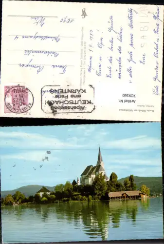 709160 Maria Wörth am Wörthersee Keutschach Kirche