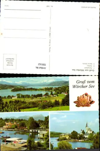 709162 Mehrbild AK Wörthersee Pörtschach Velden Maria Wörth