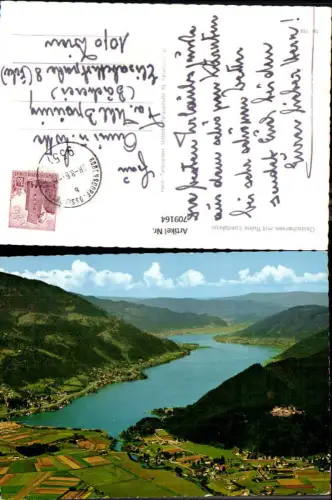 709164 Ossiachersee mit Ruine Landskron Bodensdorf a. Ossiachersee