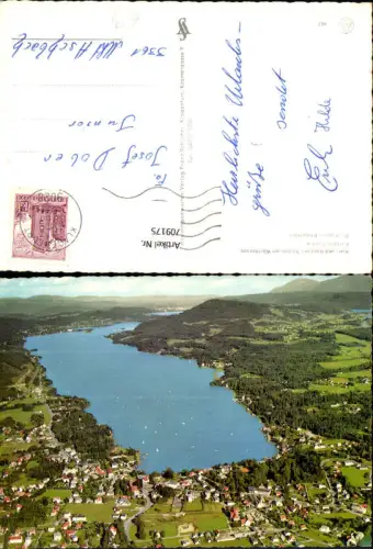 709175 Velden am Wörthersee Blick geg. Klagenfurt