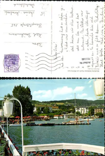 711188 Velden Nördliche Veldener Bucht am Wörthersee Boote