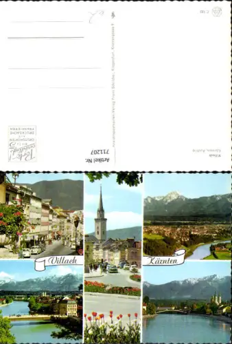 711207 Mehrbild AK Villach Ansichten