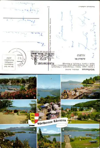 711212 Mehrbild AK Wörthersee Velden Krumpendorf Pörtschach Reifnitz Maiernigg