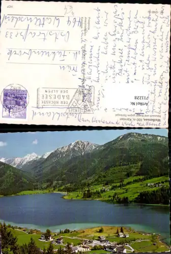 711228 Weißensee Weissensee Neusach u. Naggl geg. Spitzegel