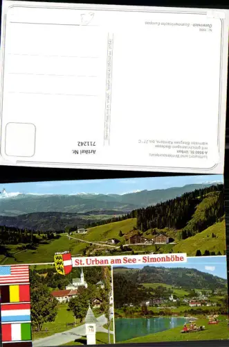 711242 Mehrbild AK St Urban a. See Simonhöhe