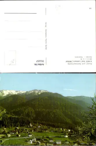 711257 Bad Lainach Mölltal Rangersdorf Ansicht