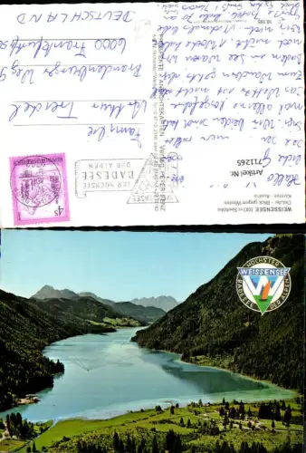 711265 Weissensee Ostufer Blick geg. Westen