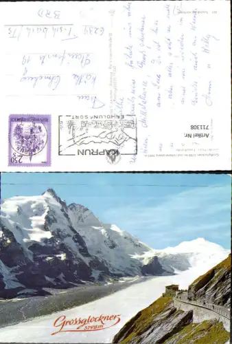 711308 Großglockner u. Johannisberg Franz Josefshöhe Heiligenblut Hochalpenstraße