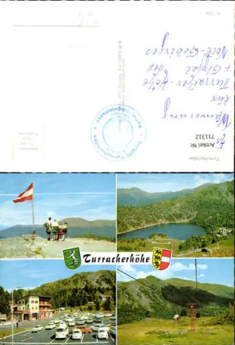 711312 Mehrbild AK Turracher Höhe VW Bully Sessellift Ebene Reichenau