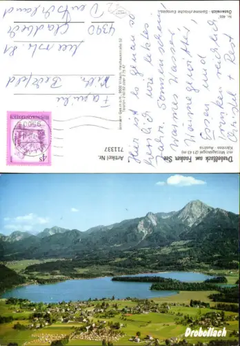 711337 Drobollach Villach am Faaker See mit Mittagskogel