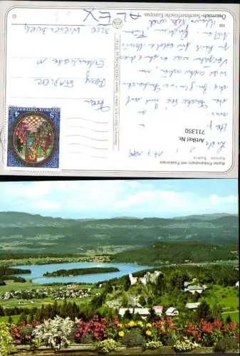 711350 Ruine Finkenstein a. Faakersee Ansicht