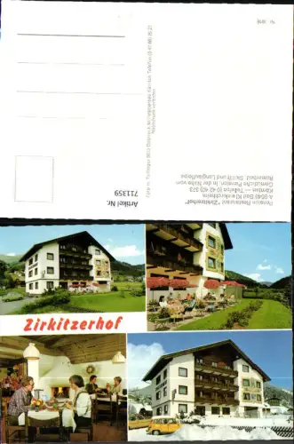 711359 Mehrbild AK Bad Kleinkirchheim Pension Restaurant Zirkitzerhof