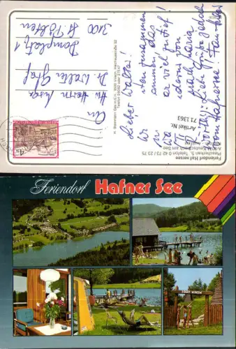 711363 Mehrbild AK Keutschach a. See Feriendorf Hafnersee Badestrand