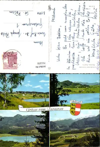 711370 Mehrbild AK Turnersee b. St Kanzian am Klopeinersee