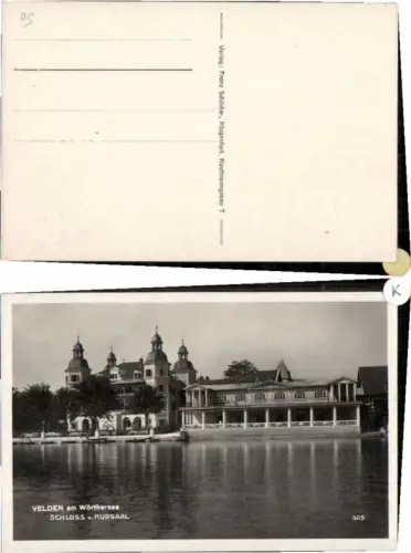 60107,Velden am Wörthersee Kursaal 1930