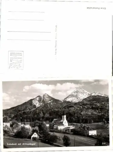 70326,Latschach b. Finkenstein m. Mittagskogel