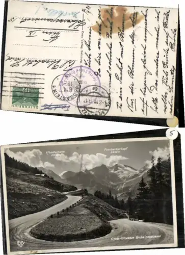70352,Grossglockner Hochalpenstrasse Badgastein 1930