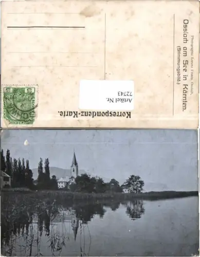 72743,Ossiach am Ossichersee