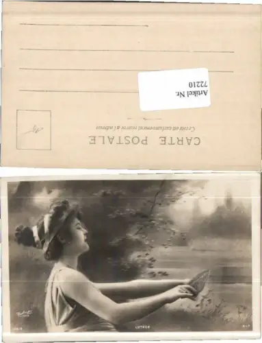 72210,Reutlinger Paris 192-8 Lutece Jugendstil Frau