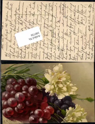 100750,Catharina Klein Weintrauben Früchte Obst G.O.M 2423