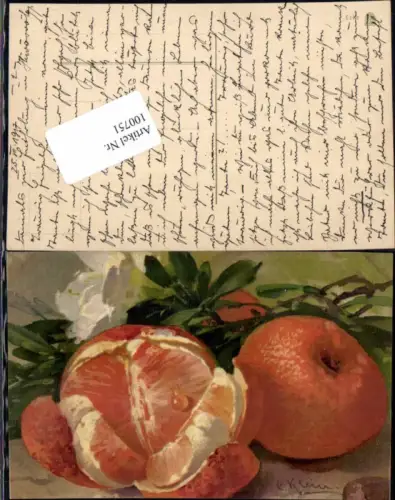 100751,Catharina Klein Orangen Obst Früchte Mandarinen G.O.M 2423