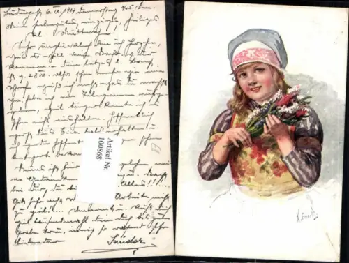 100868,Karl Feiertag Holländische Tracht B.K.W.I 814-1