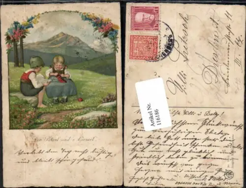 116186,Pauli Ebner signiert Peterl und Lieserl pub August Rökl Vienne 1459