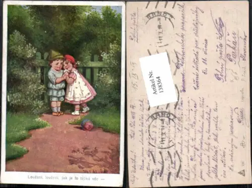 138364,Elly Frank Kinder Künstlerkarte Süsse Karte