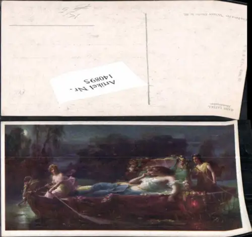 140895,Hans Zatzka Engel Abendzauber Galerie Wiener Künstler 492