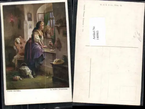 140903,Hans Zatzka In heisser Erwartung