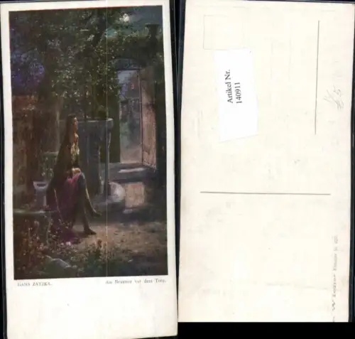 140911,Hans Zatzka Am Brunnen vor dem Tore