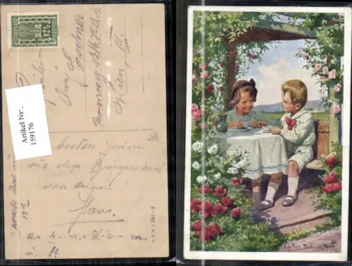 159176,Karl Feiertag Lieber Besuch Kaffee Kuchen B.K.W.I 242-3