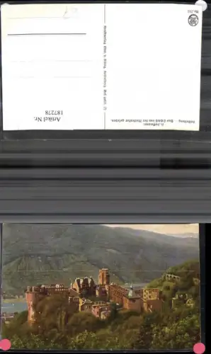 187278,Künstler Ak Heinrich Hoffmann Heidelberg Das Schloß v. d. Molkenkur gesehen