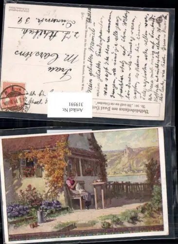 319591,Künstler Ak Paul Hey Volksliederkarte 39 VDA