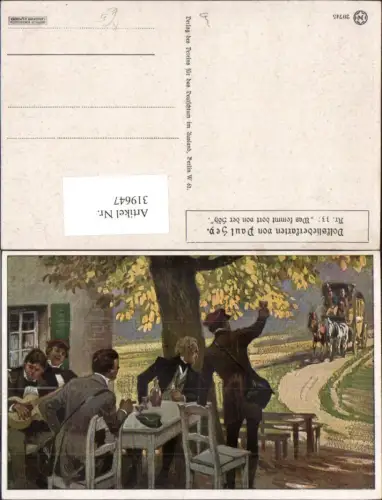 319647,Künstler Ak Paul Hey Volksliederkarte 33 VDA